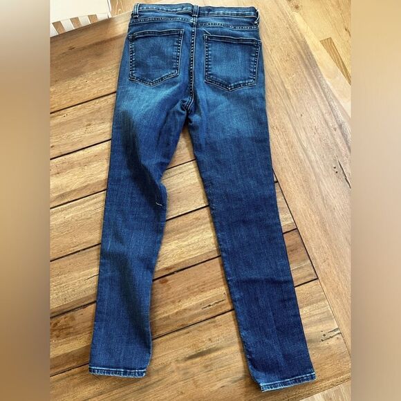 Veronica Beard Kate 10"
Skinny With Blue Tuxedo Stripes; Size 27/4 - Picture 4 of 10